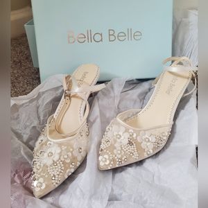 Bella Belle Rosa Ivory Wedding Heels